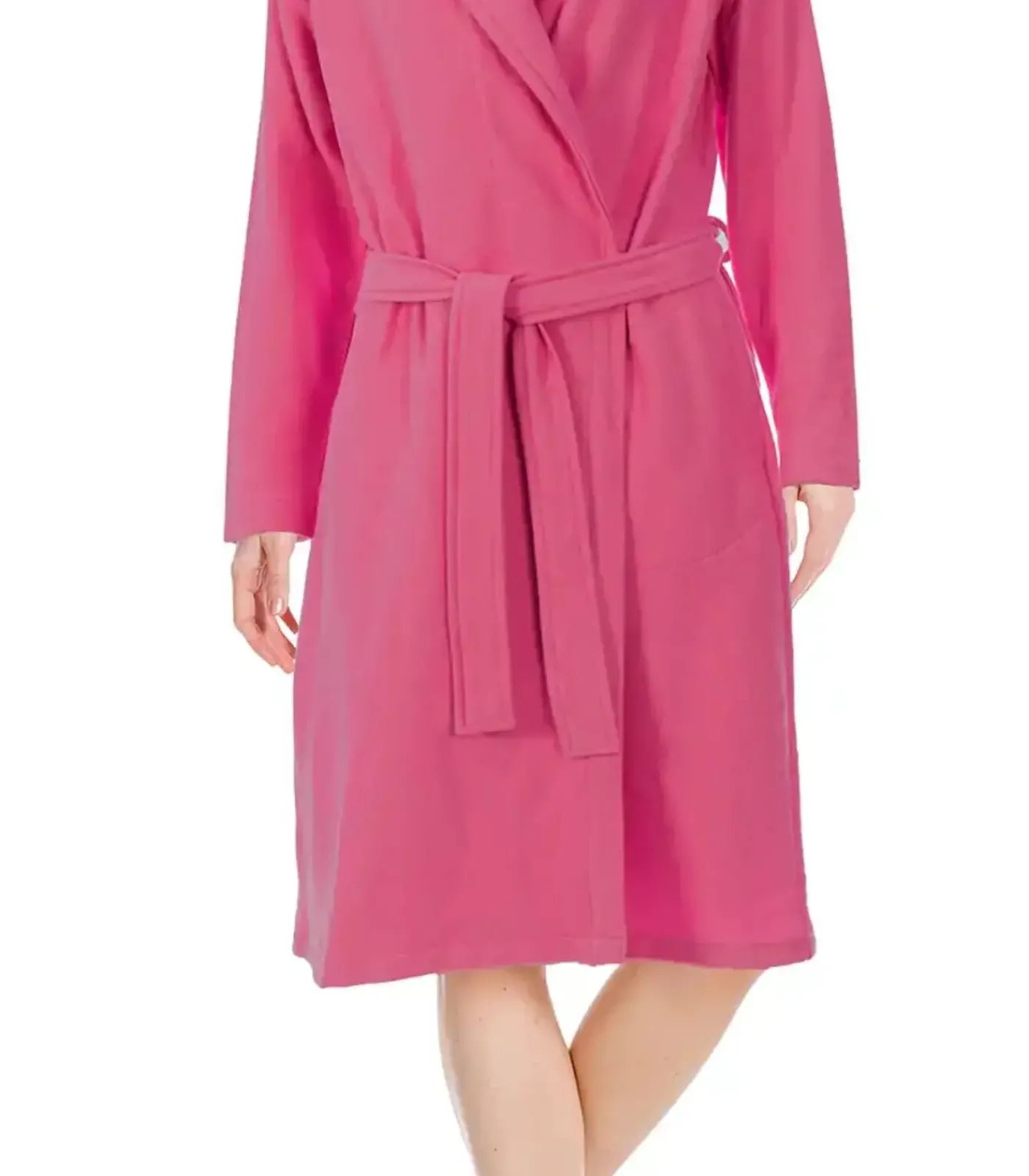 Pastunette - Dames Badjas met bamboe - Roze ochtendjas - Saunajas pink Outlet