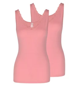 Nina from C. 2 pack Cosy - onderhemd pink Outlet