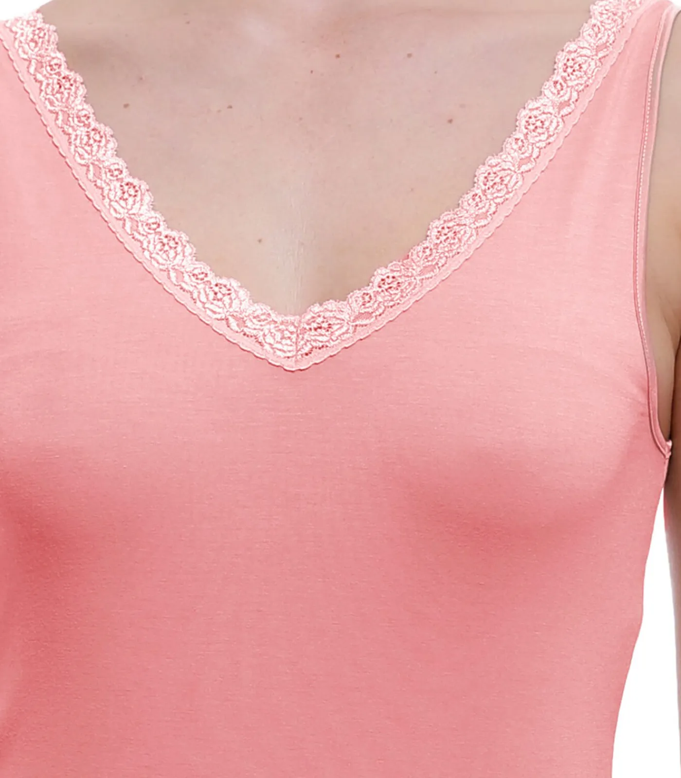 Nina from C. 2 pack Cosy - onderhemd pink Outlet