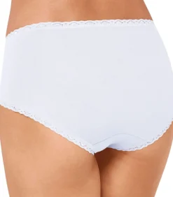 sloggi 6 pack 24/7 Cotton Lace - midi slip white Online