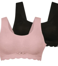 Anita 2 pack Essential Lace - bralette purple/pink/green/white Best