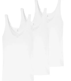 SCHIESSER 3 pack Hemdchenkonzept - onderhemd white Best