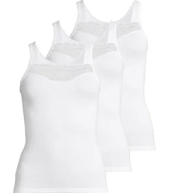 Conta 3 pack Modal - onderhemd white Best