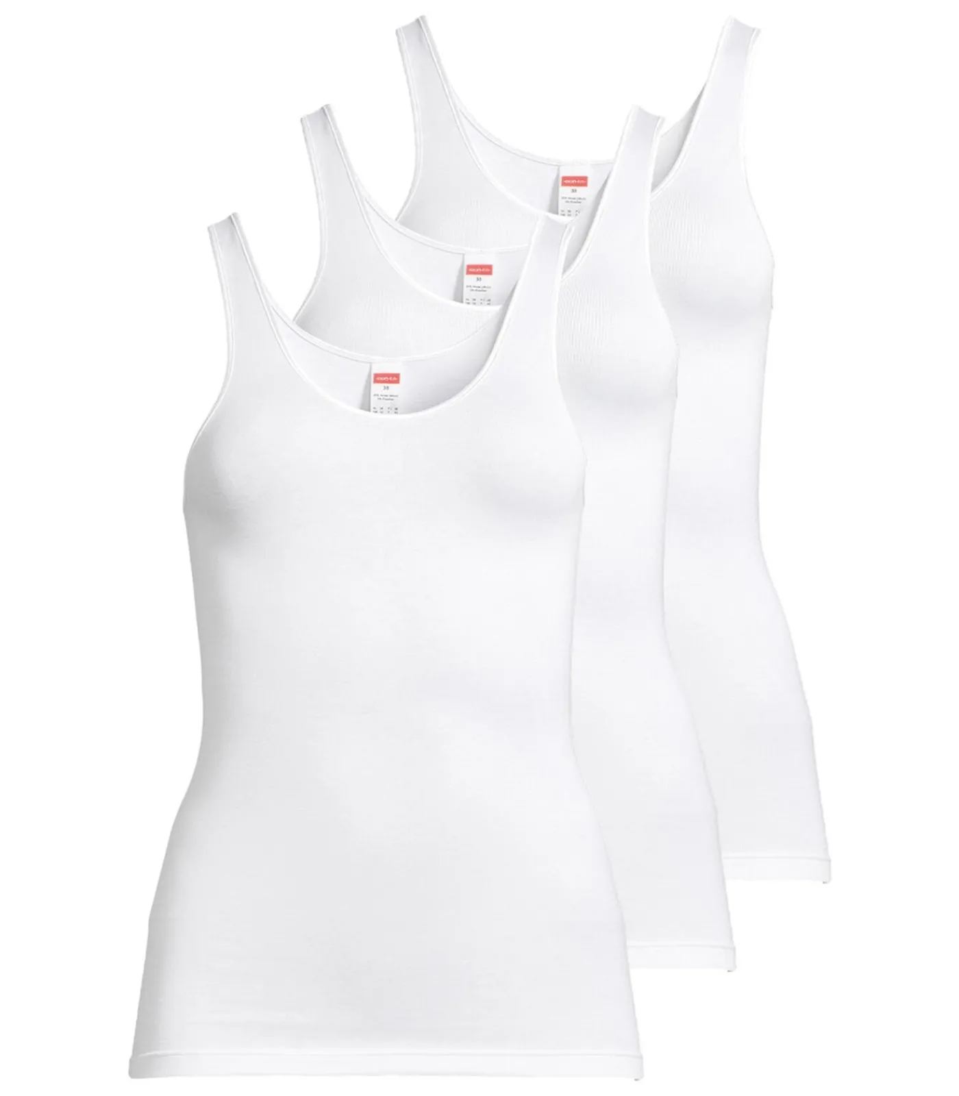 Conta 3 pack Modal - onderhemd white Outlet