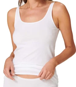 SCHIESSER 4 pack 95/5 organic cotton - onderhemd white