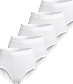 ESGE 5 pack Basic - à fines côtes - tailleslip white Sale