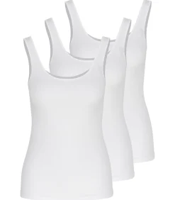 Nina from C. 3 pack Daily - onderhemd white Discount