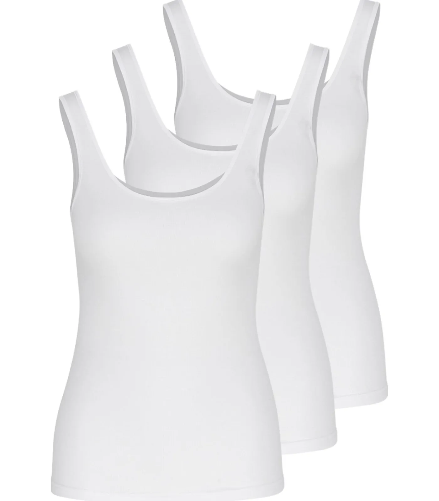 Nina from C. 3 pack Daily - onderhemd white Discount