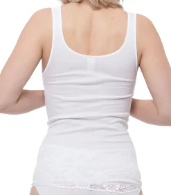 Nina from C. 3 pack Fine Cotton - onderhemd white Outlet