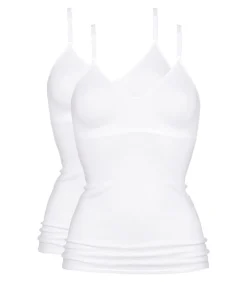 Mey 2 pack Noblesse - bh hemdje white New