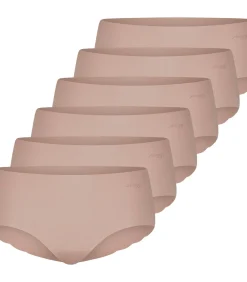 sloggi 6 pack ZERO Microfibre 2.0 - shorts slip taupe Sale