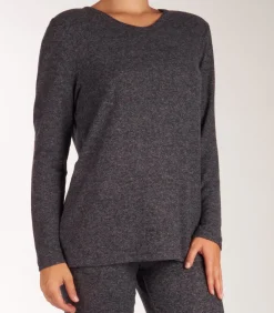 Pastunette 24/7 pyjama shirt dames - Lange mouw - Dark blue Clearance