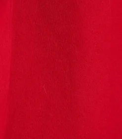 La Fée Maraboutée 3/4 rode wollen mantel lightRed Outlet
