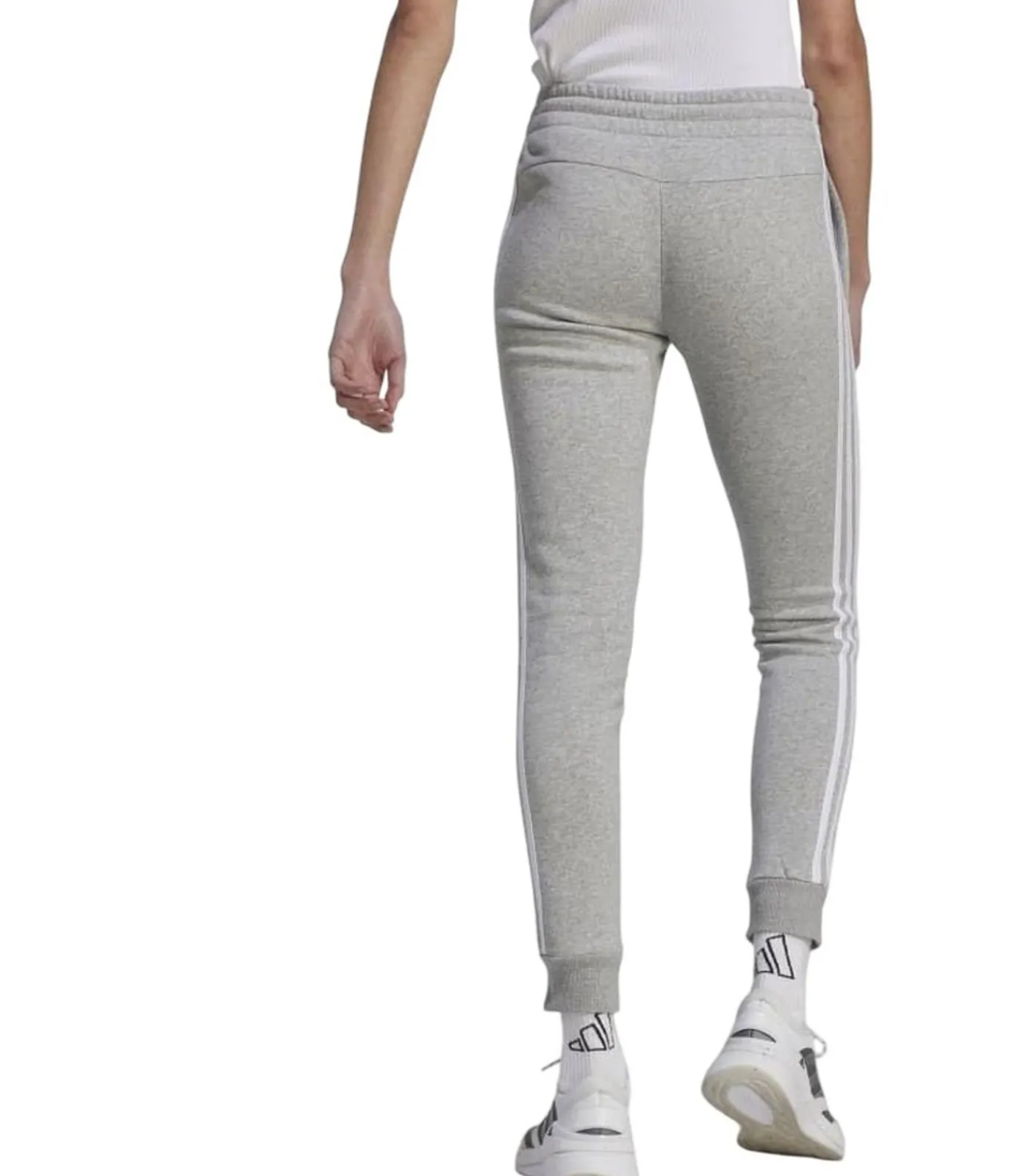 Adidas 3 STRIPES - Joggingbroek - Grijs gray Clearance