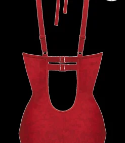 Marlies Dekkers acapulco plunge balconette badpak darkRed Hot