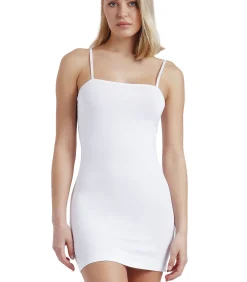 ADMAS Achterkant van de jurk Transparencias white Sale