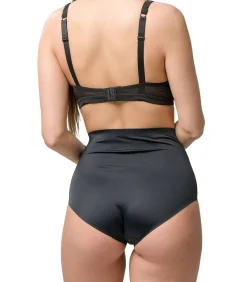 LUNA Afslankingsbroekje van microvezel met hoge taille 26 cm black Hot