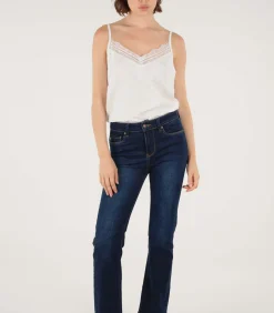 Deeluxe ALICIA - Flare jeans blue Online