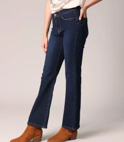 Deeluxe ALICIA - Raw jeans met een comfortabele flared fit blue Hot