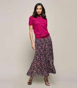 Mart Visser Amee Print Rok Taupe / Multi multicolor Best