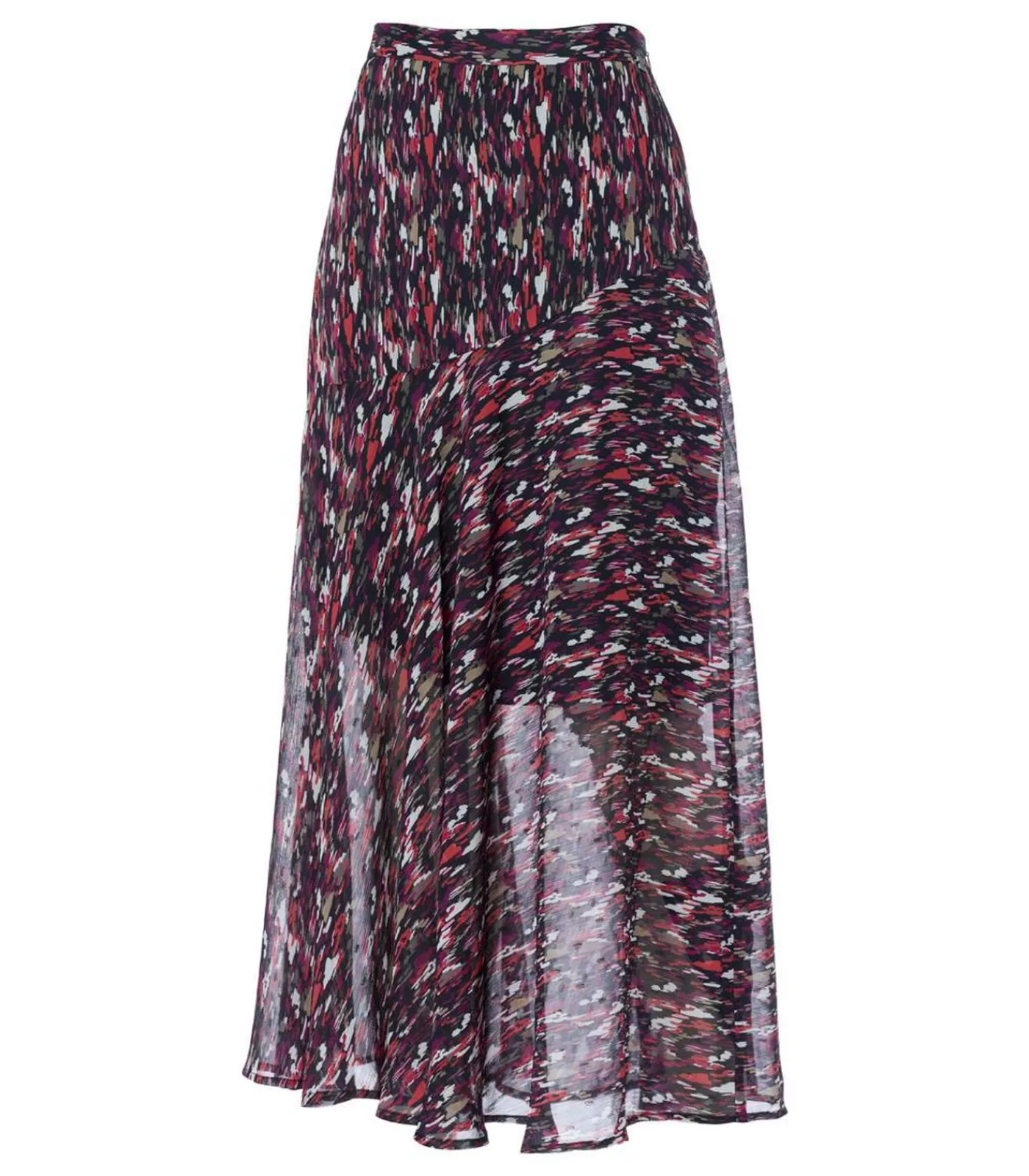 Mart Visser Amee Print Rok Taupe / Multi multicolor Best