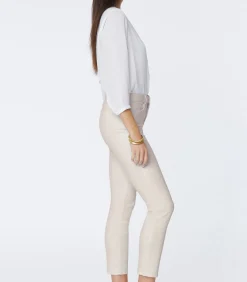 NYDJ Ami Legging Ankle Jeans Zandkleurig Premium Denim beige Best