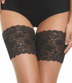 SELMARK Anti-frictie elastische dijbandjes black