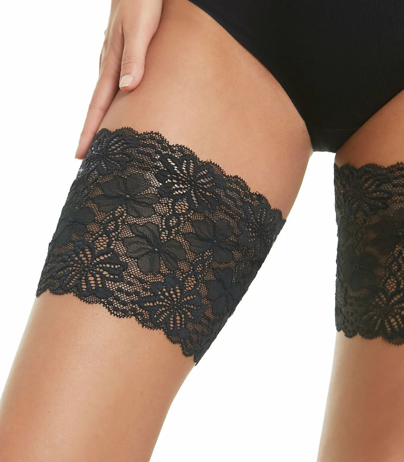 SELMARK Anti-frictie elastische dijbandjes black