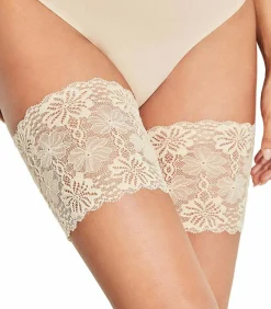 SELMARK Anti-frictie elastische dijbandjes beige Discount