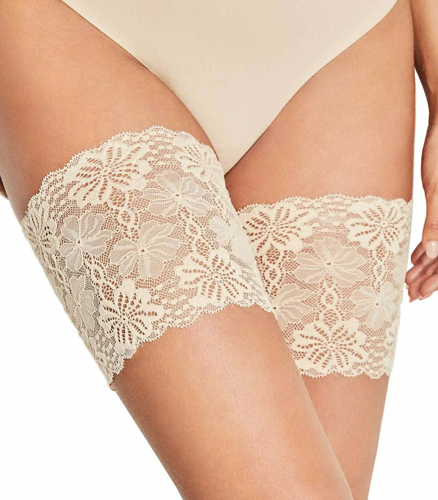 SELMARK Anti-frictie elastische dijbandjes beige Discount