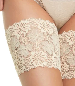 SELMARK Anti-frictie elastische dijbandjes beige Discount