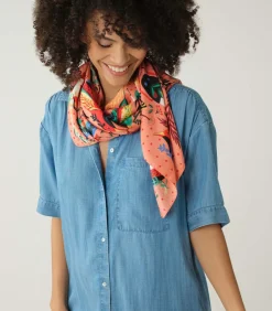 Deeluxe ANTONIA - Cheche met patroon pink Discount