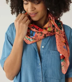 Deeluxe ANTONIA - Cheche met patroon pink Discount