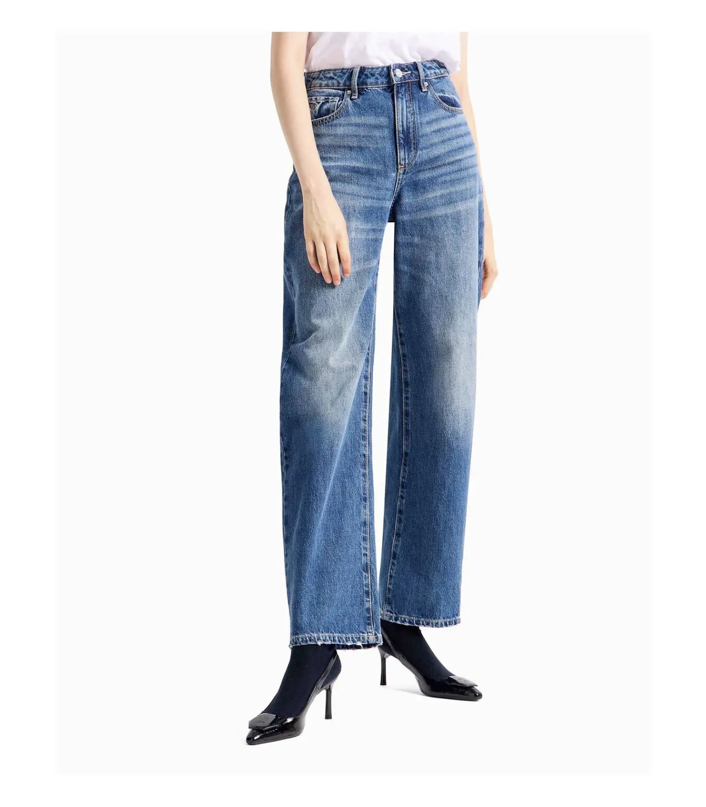 Armani Exchange Conn Armani Exchange Jeans 5 Zakken Broek blue