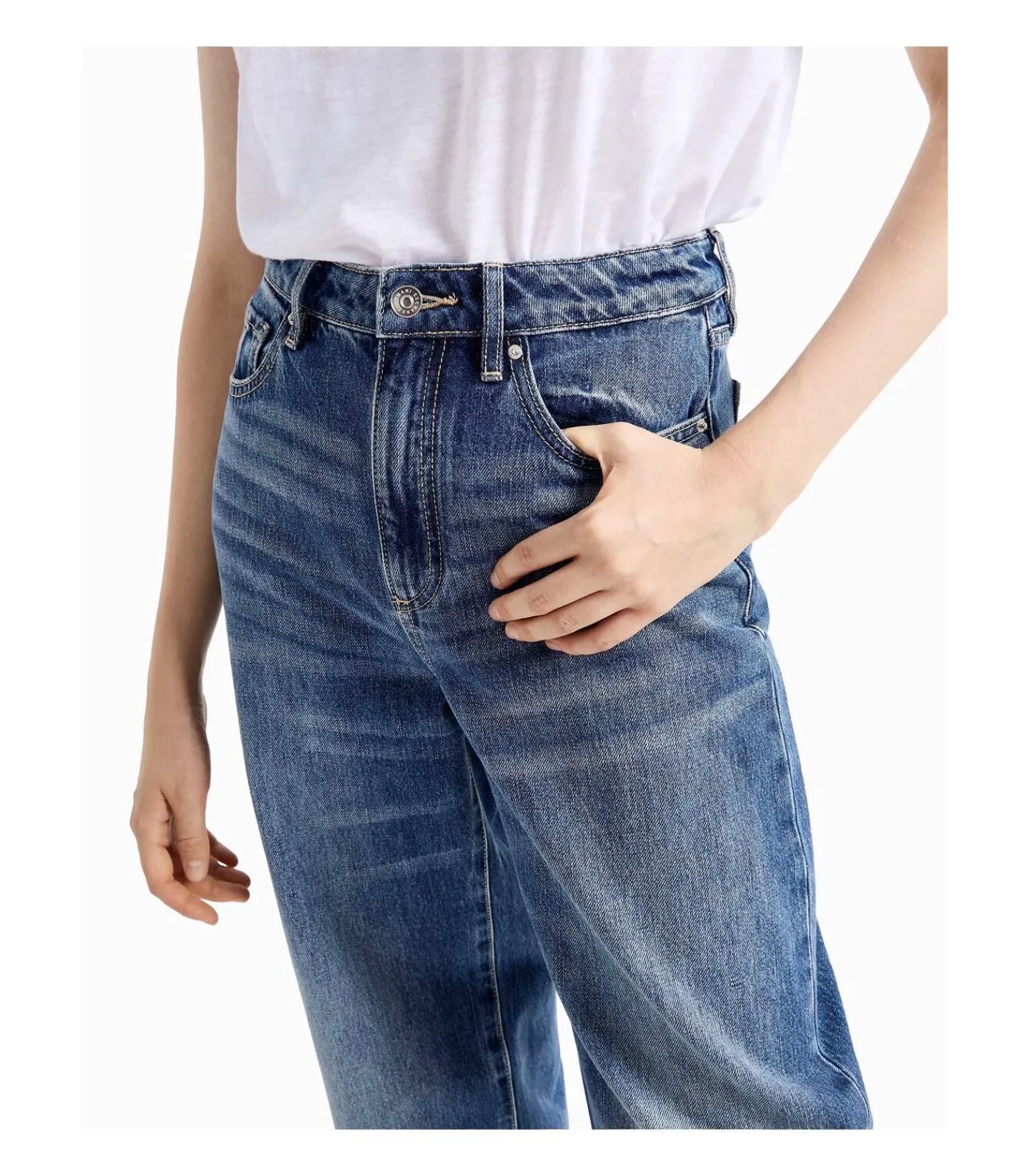 Armani Exchange Conn Armani Exchange Jeans 5 Zakken Broek blue