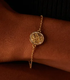 Lucardi Armband 20 cm - Goudkleurig gold Sale