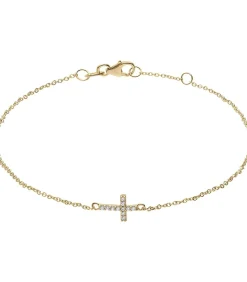 Lucardi Armband 9 Karaat 19 cm - Goudkleurig gold Outlet