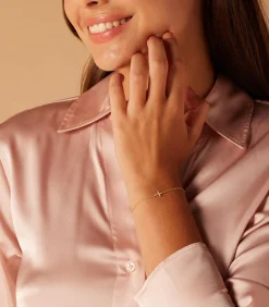 Lucardi Armband 9 Karaat 19 cm - Goudkleurig gold Outlet
