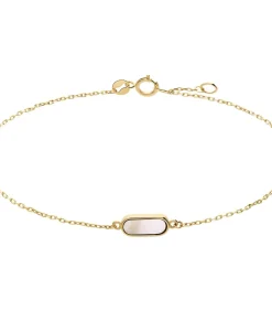 Lucardi Armband 14 Karaat Goud white Best