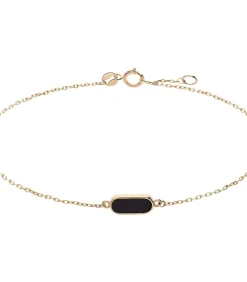 Lucardi Armband 14 Karaat Goud black Sale
