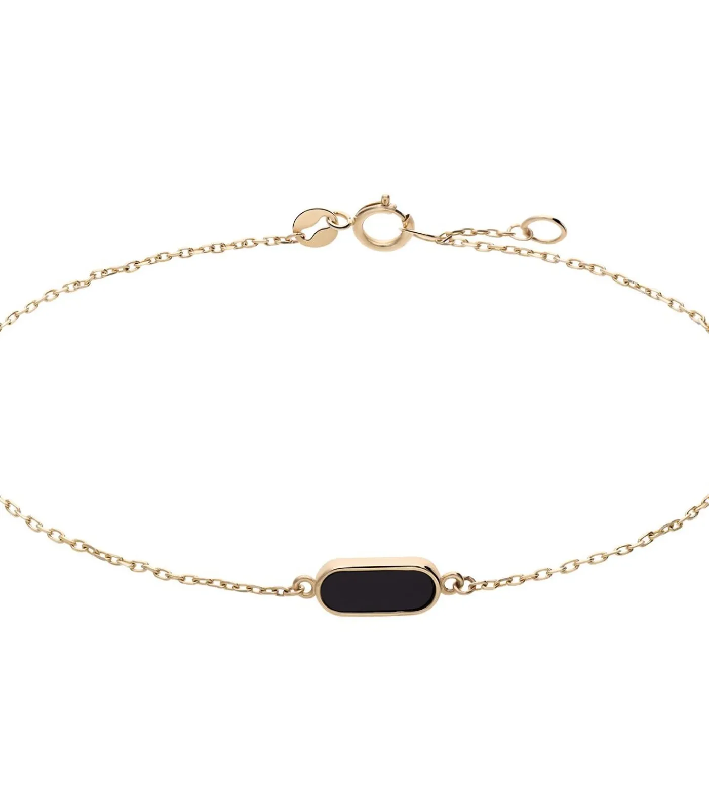 Lucardi Armband 14 Karaat Goud black Sale