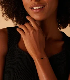 Lucardi Armband 14 Karaat Goud black Sale