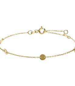 Lucardi Armband 14 Karaat Goud 19 cm - Geelgoud gold Clearance