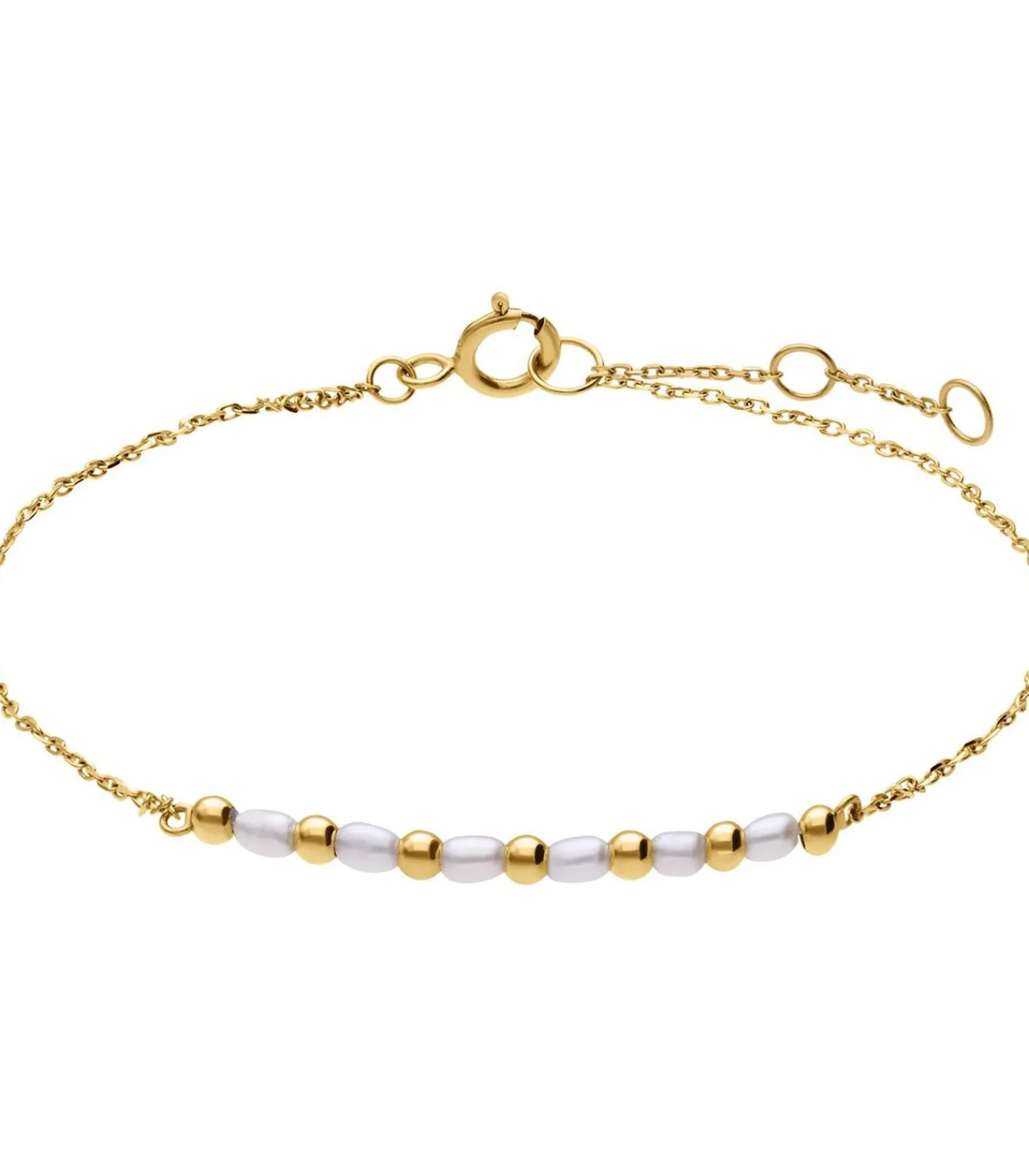 Lucardi Armband 14 Karaat Goud 20 cm - Geelgoud gold New