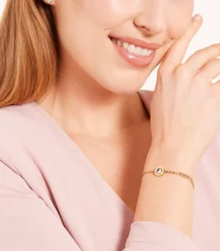 GUESS Armband 'Color My Day' Staal transparent Hot