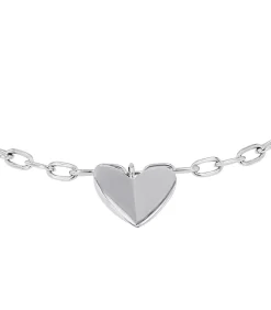 s.Oliver Armband m.Anh. voor dames, 925 sterling zilver | hartje silver New