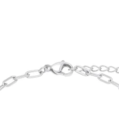 s.Oliver Armband m.Anh. voor dames, roestvrij staal, gekweekte zoetwaterparel silver