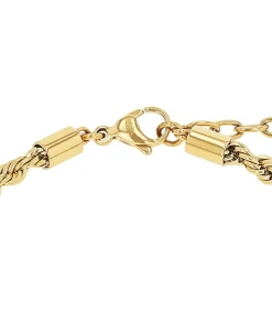 JOOP! Armband m.Anh. voor dames, roestvrij staal, zirkonia gold New