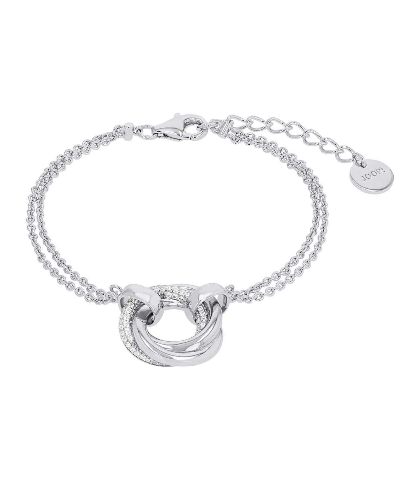 JOOP! Armband m.Anh. voor dames, zilver 925, zirkonia silver Best