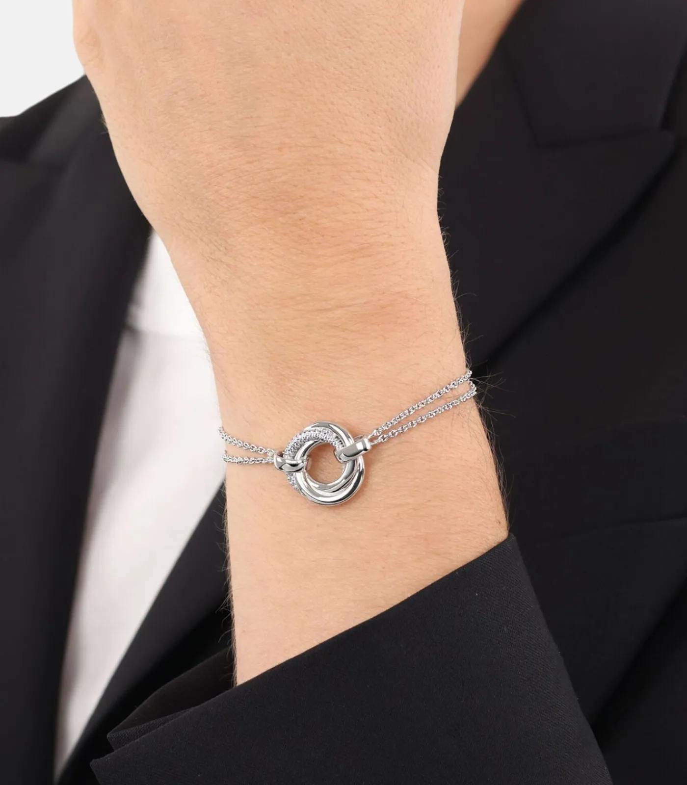 JOOP! Armband m.Anh. voor dames, zilver 925, zirkonia silver Best